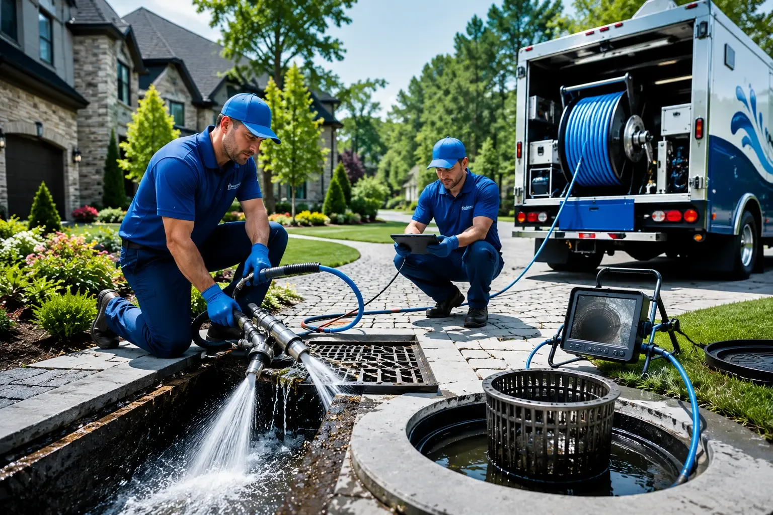 Local outdoor drain cleaning professionals in Eastford, CT