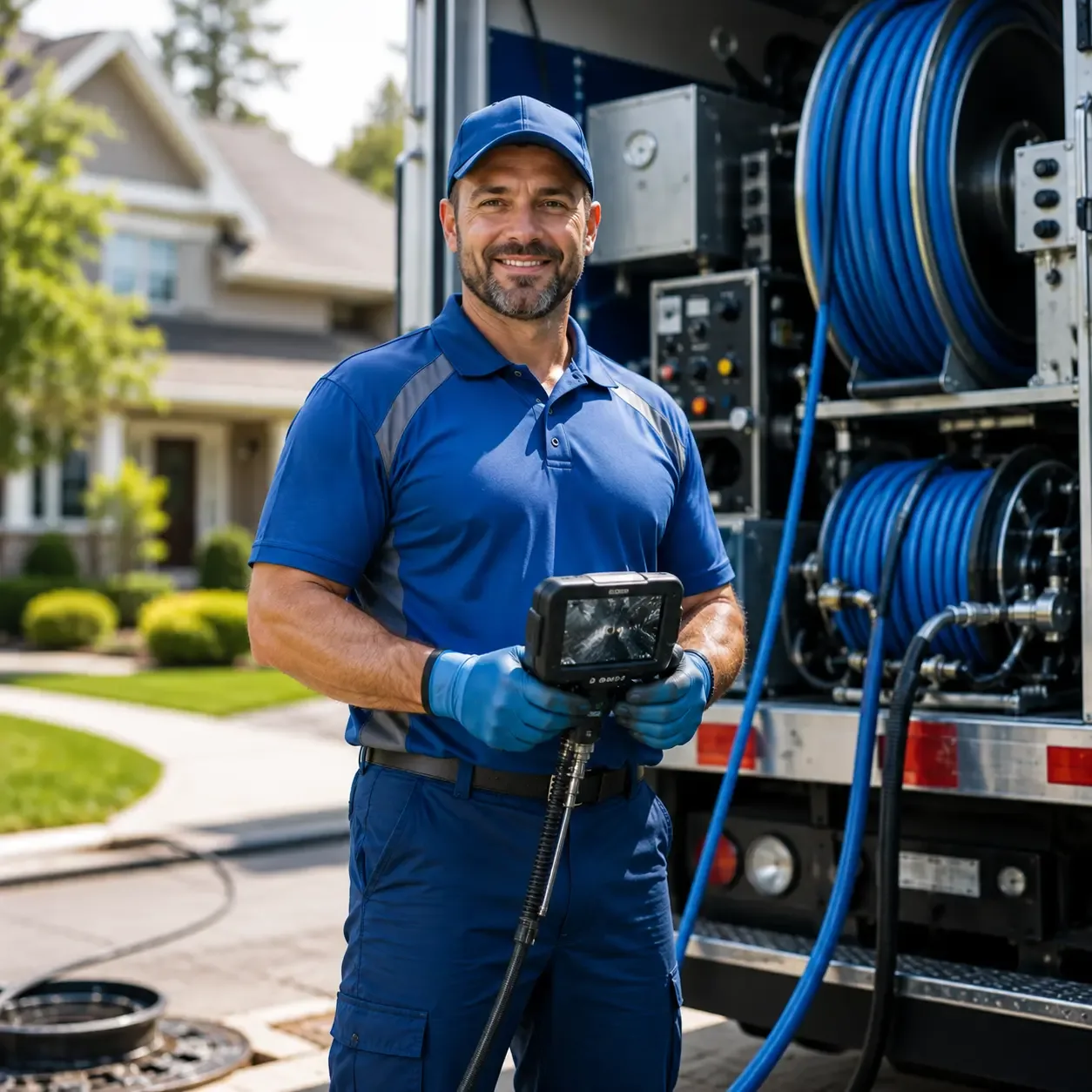 Local outdoor drain cleaning specialists in Eastford, CT